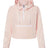 Independent Trading Co. Women's Lightweight Quarter-Zip Pullover Crop Windbreaker-1