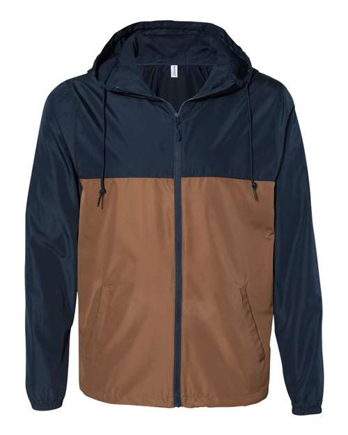Independent Trading Co. Men's Lightweight Windbreaker Full-Zip Jacket-1