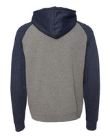 Independent Trading Co. Men's Raglan Hooded Sweatshirt-2
