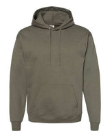 Hanes Men's EcoSmart Pullover Hooded Sweatshirt-1
