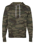 Independent Trading Co. Men's Lightweight Hooded Sweatshirt-1