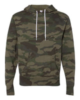 Independent Trading Co. Men's Lightweight Hooded Sweatshirt-1