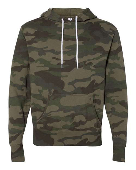 Independent Trading Co. Men's Lightweight Hooded Sweatshirt-1