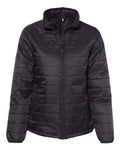 Independent Trading Co. Women's Puffer Jacket-1