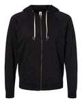 Independent Trading Co. Men's Icon Lightweight Loopback Terry Full-Zip Hooded Sweatshirt-1