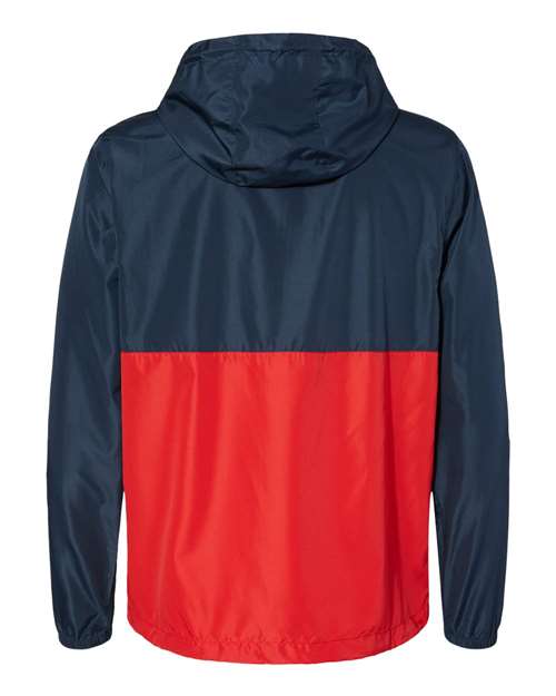 Independent Trading Co. Men's Lightweight Quarter-Zip Windbreaker Pullover Jacket-2