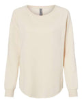 Independent Trading Co. Women's California Wave Wash Crewneck Sweatshirt-1