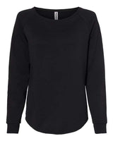 Independent Trading Co. Women's California Wave Wash Crewneck Sweatshirt-1