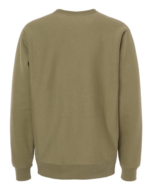 Independent Trading Co. Men's Legend Premium Heavyweight Cross-Grain Crewneck Sweatshirt-2