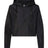 Independent Trading Co. Women's Lightweight Quarter-Zip Pullover Crop Windbreaker-1