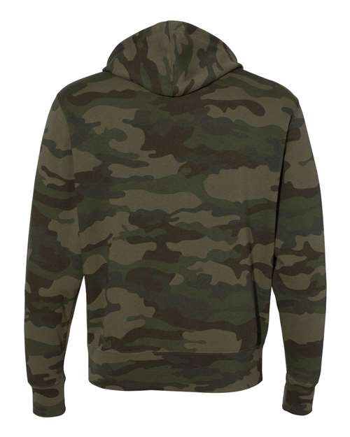 Independent Trading Co. Men's Lightweight Full-Zip Hooded Sweatshirt-2