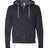 Independent Trading Co. Men's Lightweight Full-Zip Hooded Sweatshirt-1