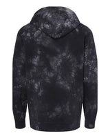 Independent Trading Co. Men's Midweight Tie-Dyed Hooded Sweatshirt-2