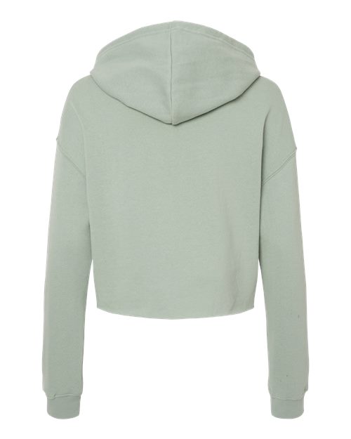 Independent Trading Co. Women’s Lightweight Crop Hooded Sweatshirt-2