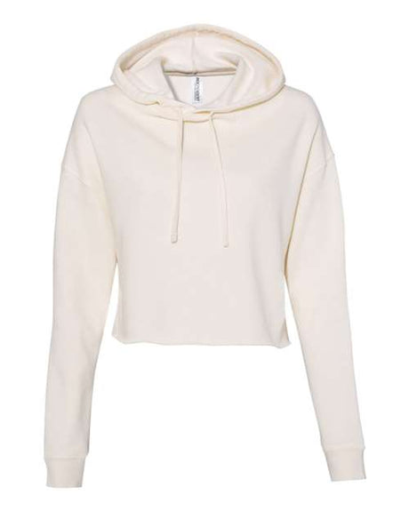 Independent Trading Co. Women’s Lightweight Crop Hooded Sweatshirt-1