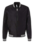 Independent Trading Co. Men's Lightweight Bomber Jacket-1