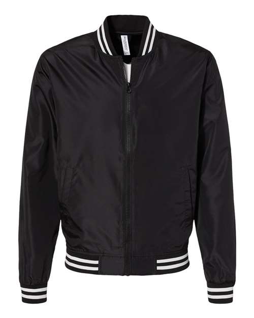 Independent Trading Co. Men's Lightweight Bomber Jacket-1