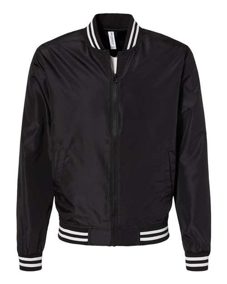 Independent Trading Co. Men's Lightweight Bomber Jacket-1