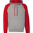 JERZEES Men's Nublend Colorblocked Raglan Hooded Sweatshirt-1