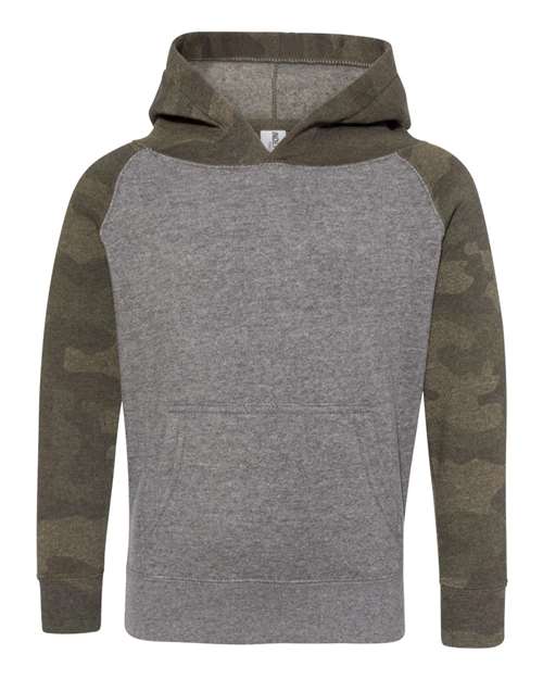 Independent Trading Co. Toddler Special Blend Hooded Raglan Sweatshirt-1