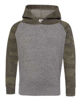 Independent Trading Co. Toddler Special Blend Hooded Raglan Sweatshirt-1