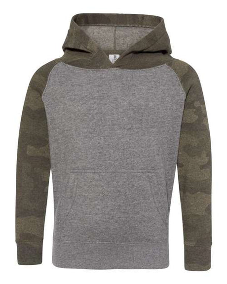 Independent Trading Co. Toddler Special Blend Hooded Raglan Sweatshirt-1