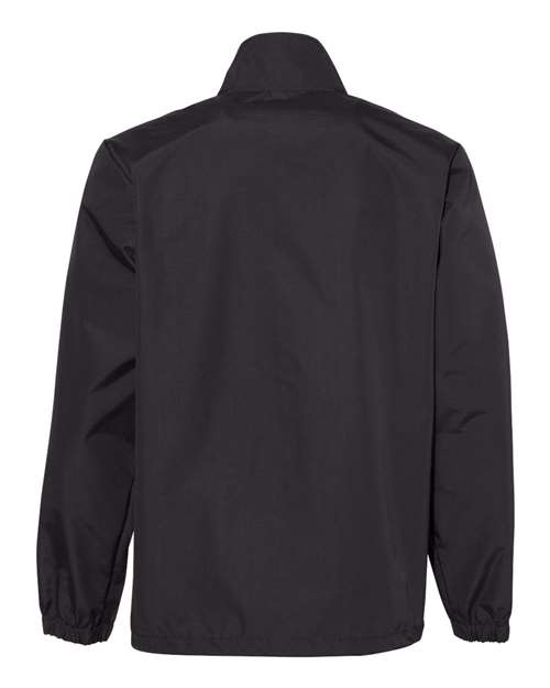 Independent Trading Co. Men's Water-Resistant Windbreaker Coach’s Jacket-2