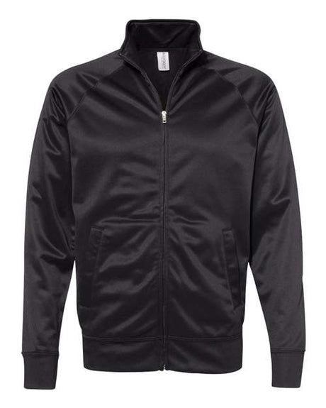 Independent Trading Co. Men's Lightweight Poly-Tech Full-Zip Track Jacket-1