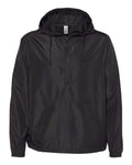 Independent Trading Co. Men's Lightweight Quarter-Zip Windbreaker Pullover Jacket-1