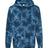 Independent Trading Co. Men's Midweight Tie-Dyed Hooded Sweatshirt-1