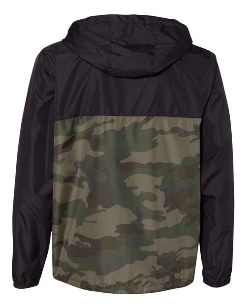 Independent Trading Co. Men's Lightweight Windbreaker Full-Zip Jacket-2
