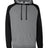 Independent Trading Co. Men's Raglan Hooded Sweatshirt-1
