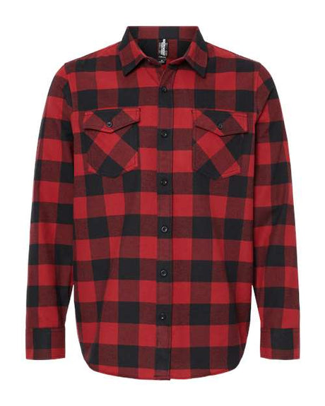 Independent Trading Co. Men's Flannel Shirt-1