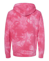 Independent Trading Co. Men's Midweight Tie-Dyed Hooded Sweatshirt-2