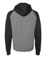 Independent Trading Co. Men's Raglan Hooded Sweatshirt-2