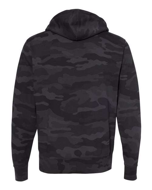 Independent Trading Co. Men's Lightweight Hooded Sweatshirt-2