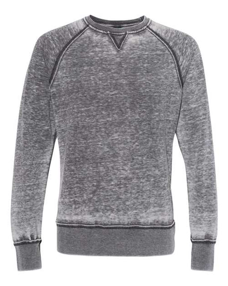 J. America Men's Vintage Zen Fleece Crewneck Sweatshirt-1