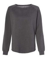 Independent Trading Co. Women's California Wave Wash Crewneck Sweatshirt-1