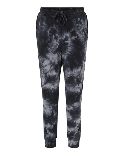 Independent Trading Co. Men's Tie-Dyed Fleece Sweatpants-1