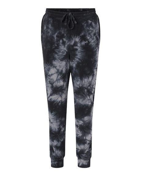 Independent Trading Co. Men's Tie-Dyed Fleece Sweatpants-1