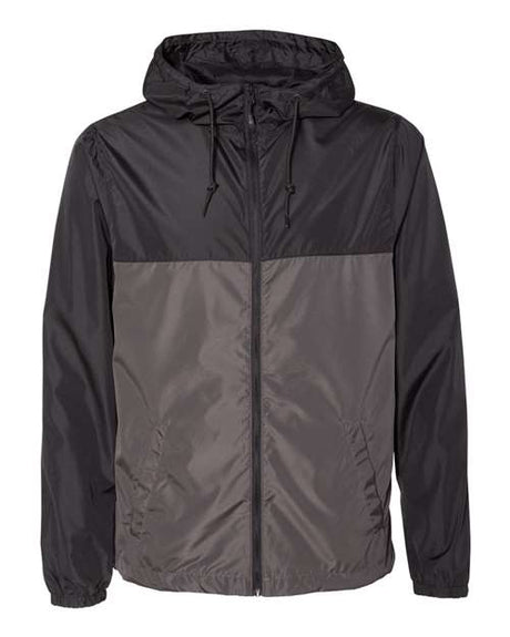 Independent Trading Co. Men's Lightweight Windbreaker Full-Zip Jacket-1