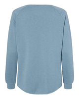 Independent Trading Co. Women's California Wave Wash Crewneck Sweatshirt-2