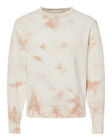 Independent Trading Co. Men's Midweight Tie-Dyed Crewneck Sweatshirt-1