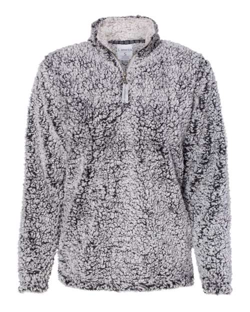 J. America Women’s Epic Sherpa Quarter-Zip Pullover-1