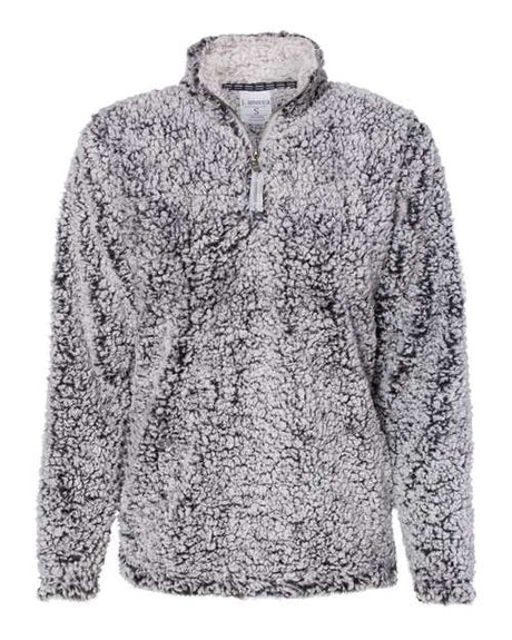 J. America Women’s Epic Sherpa Quarter-Zip Pullover-1