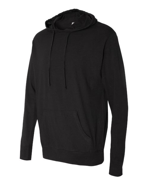 Independent Trading Co. Men's Lightweight Hooded Pullover T-Shirt-2