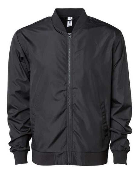 Independent Trading Co. Men's Lightweight Bomber Jacket-1