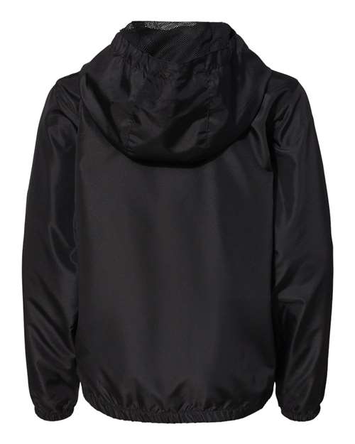 Independent Trading Co. Youth Lightweight Windbreaker Full-Zip Jacket-2