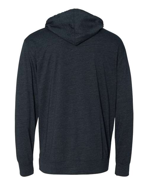Independent Trading Co. Men's Lightweight Hooded Pullover T-Shirt-3