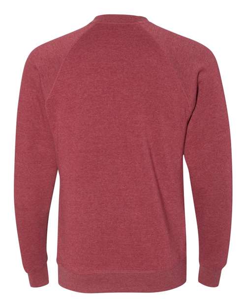 Independent Trading Co. Men's Special Blend Raglan Crewneck Sweatshirt-2